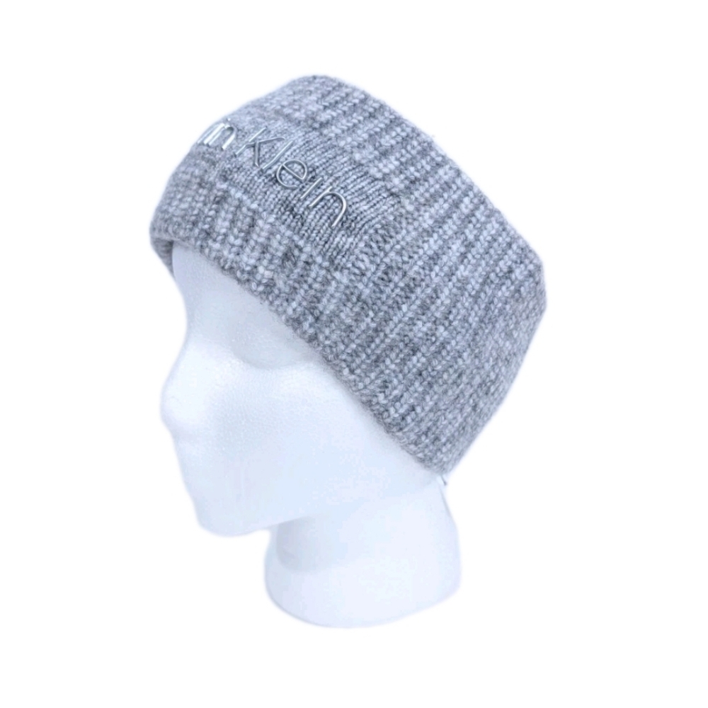 Calvin Klein Logo Headband NEW Women Sweater Knit Ear Warmer holiday gift CK